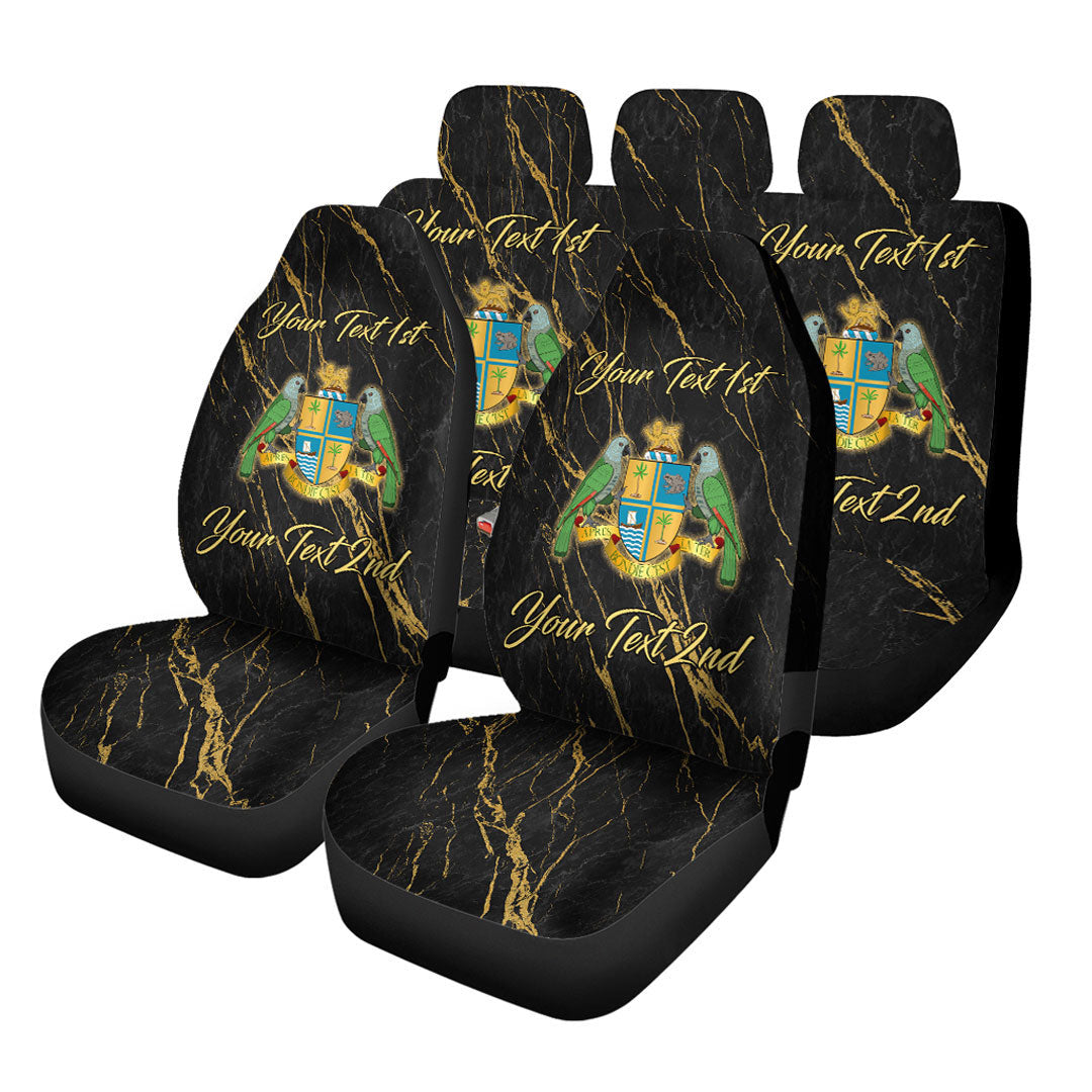 Dominica Car Seat Covers Luxury Marble Style Car Accessories