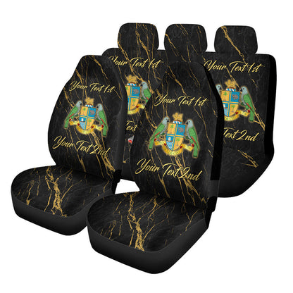 Dominica Car Seat Covers Luxury Marble Style Car Accessories
