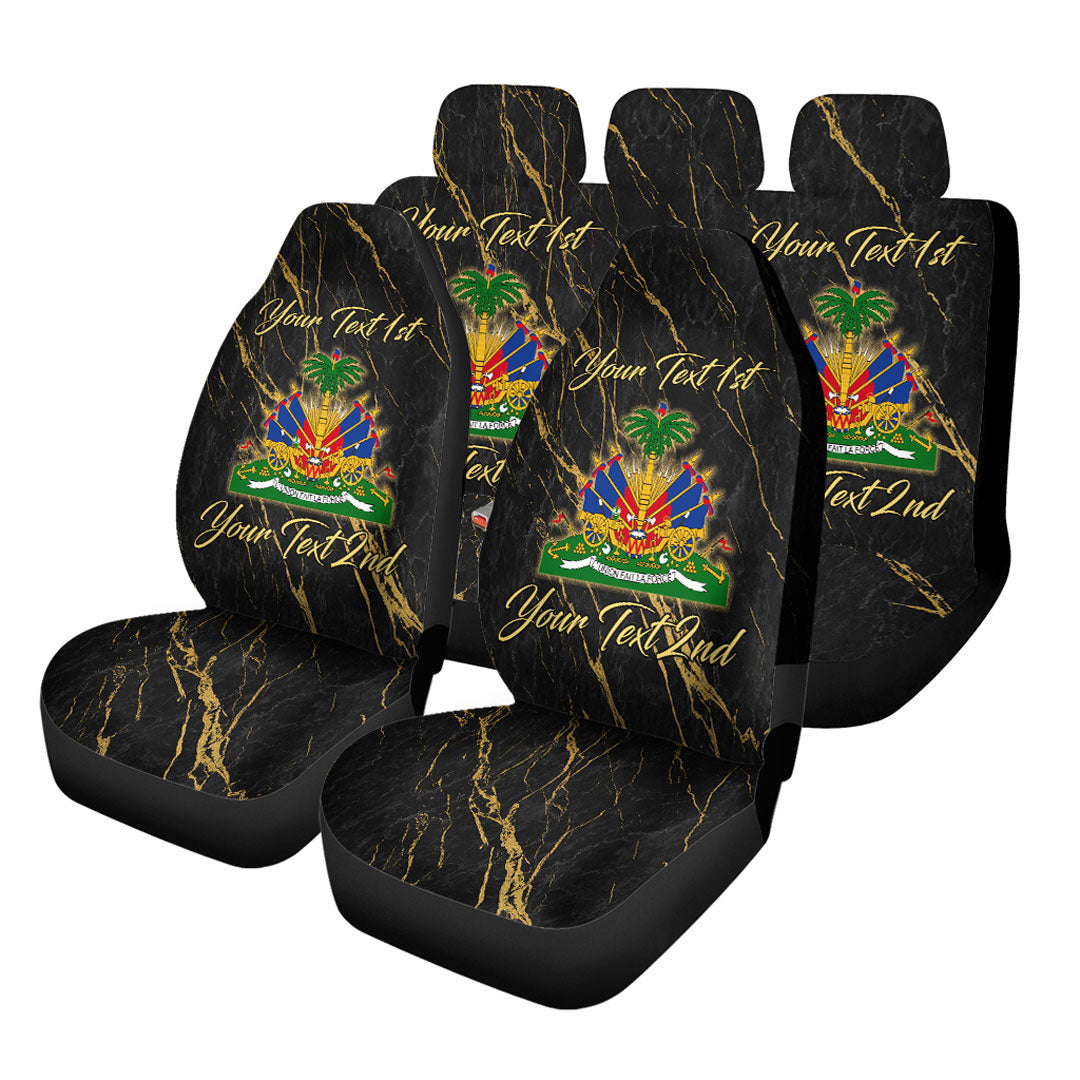 Haiti Car Seat Covers Luxury Marble Style Car Accessories