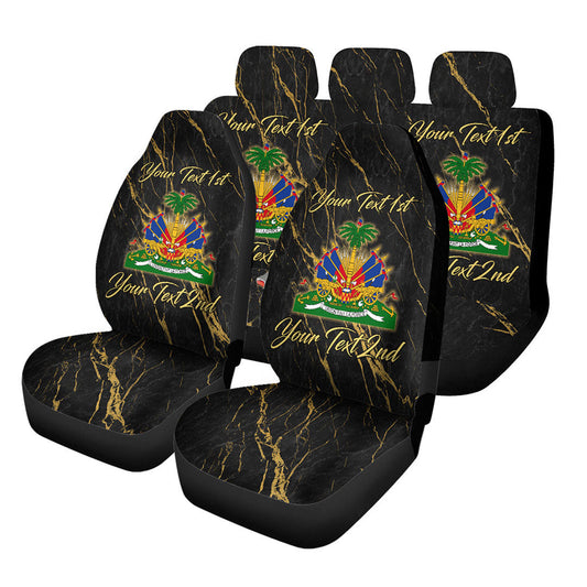 Haiti Car Seat Covers Luxury Marble Style Car Accessories