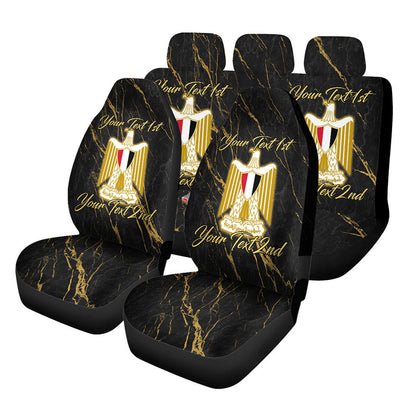 Egypt Car Seat Covers Luxury Marble Style Car Accessories