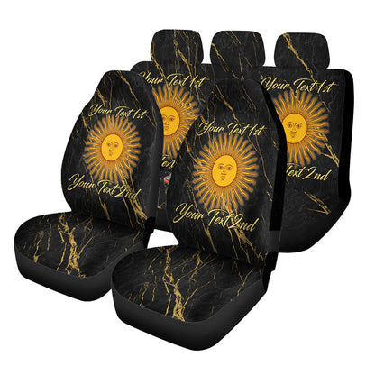 Argentina Car Seat Covers Luxury Marble Style Car Accessories