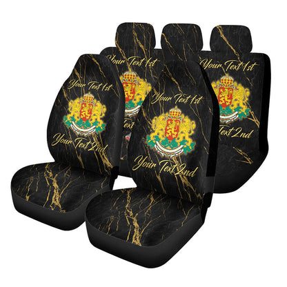 Bulgaria Car Seat Covers Luxury Marble Style Car Accessories