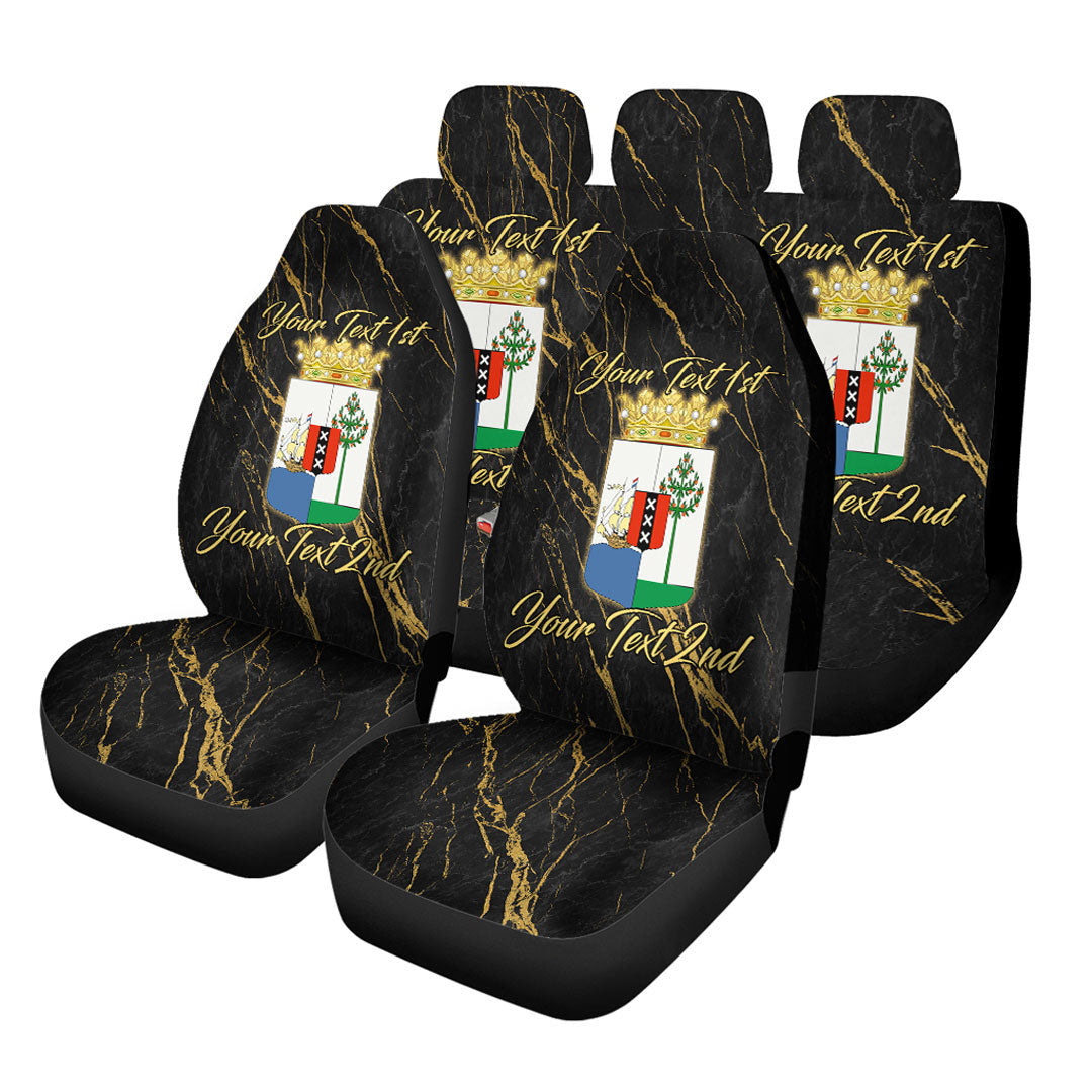 Curacao Car Seat Covers Luxury Marble Style Car Accessories