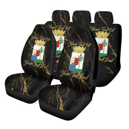 Curacao Car Seat Covers Luxury Marble Style Car Accessories