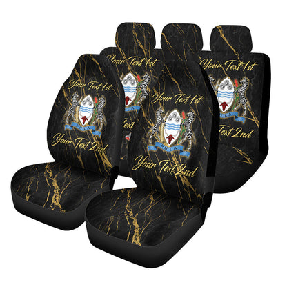 Botswana Car Seat Covers Luxury Marble Style Car Accessories