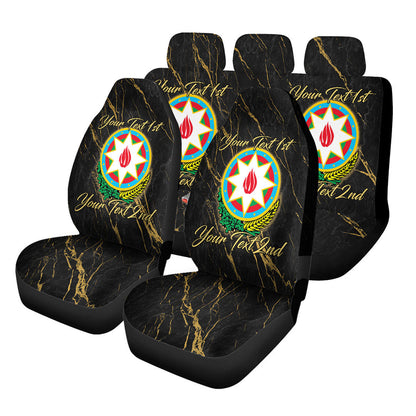 Azerbaijan Car Seat Covers Luxury Marble Style Car Accessories
