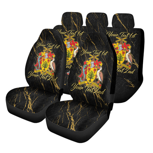 Barbados Car Seat Covers Luxury Marble Style Car Accessories