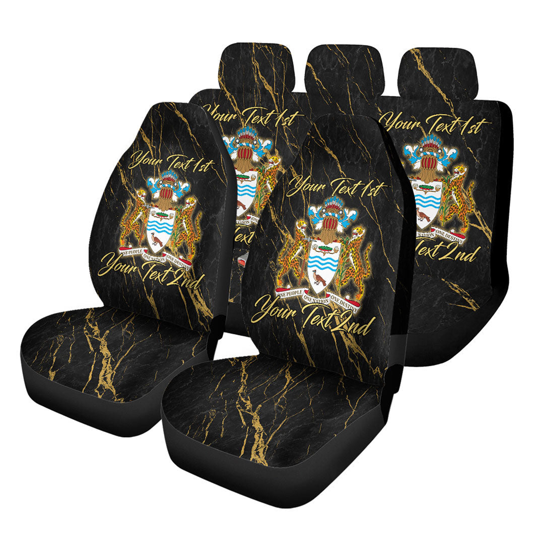 Guyana Car Seat Covers Luxury Marble Style Car Accessories