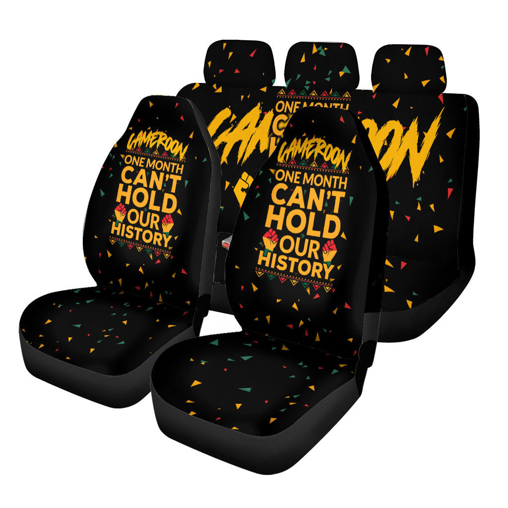 Cameroon Car Seat Covers Make Every Month Black History Month