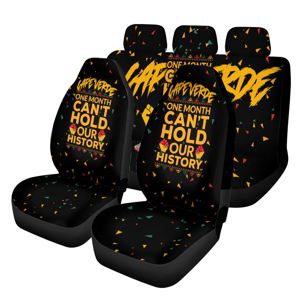 Cape Verde Car Seat Covers Make Every Month Black History Month