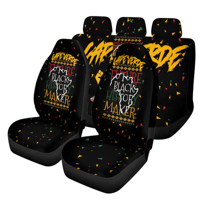 Cape Verde Car Seat Covers Future Black History Maker