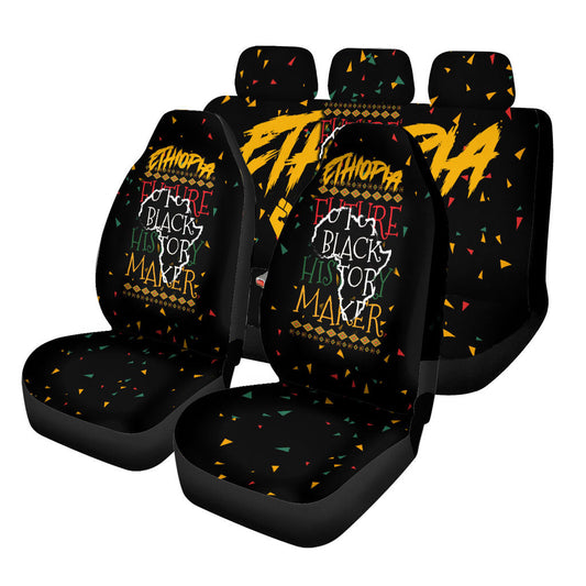 Ethiopia Car Seat Covers Future Black History Maker