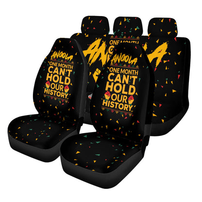 Angola Car Seat Covers One Month Can'T Hold Our History