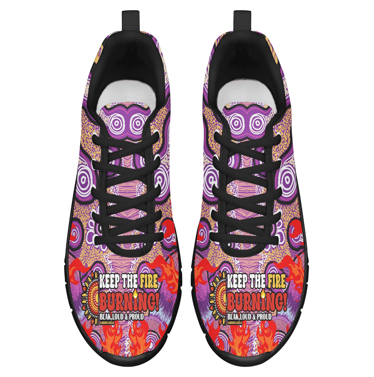 Australia Naidoc 2024 Aboriginal Sneakers Contemporary Style
