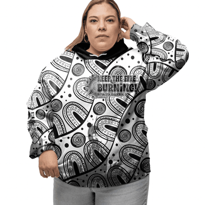 Australia Naidoc 2024 Aboriginal Art Inspired Hoodie