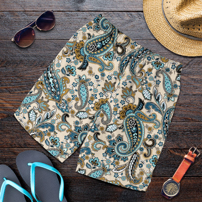 Paisley Bandana Pattern Seamless Men Short