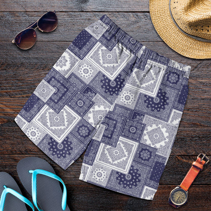 Paisley Bandana Pattern Seamless Men Short