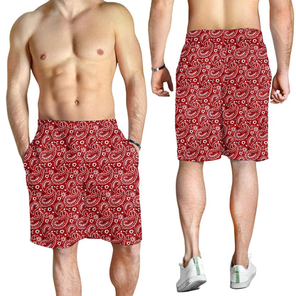 Paisley Bandana Pattern Seamless Men Short