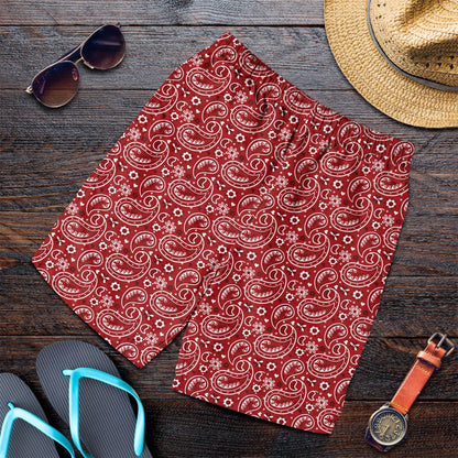 Paisley Bandana Pattern Seamless Men Short