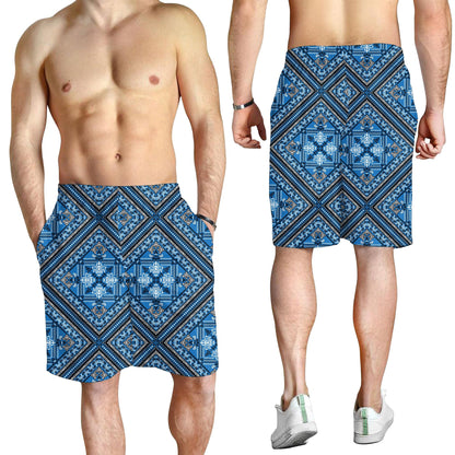 Paisley Bandana Pattern Seamless Men Short