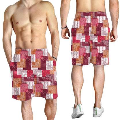 Paisley Bandana Pattern Seamless Men Short