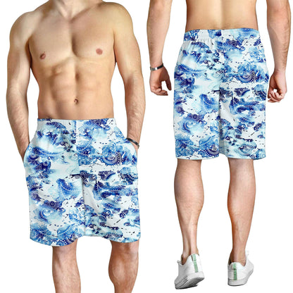 Paisley Bandana Pattern Seamless Men Short