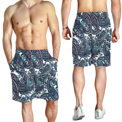 Paisley Bandana Pattern Seamless Men Short