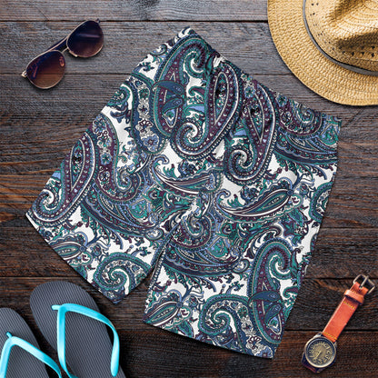 Paisley Bandana Pattern Seamless Men Short