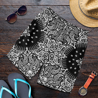 Paisley Bandana Pattern Seamless Men Short