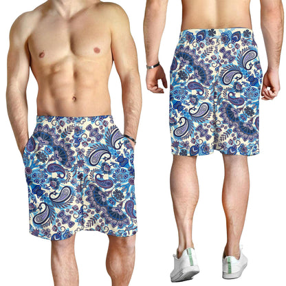 Paisley Bandana Pattern Seamless Men Short
