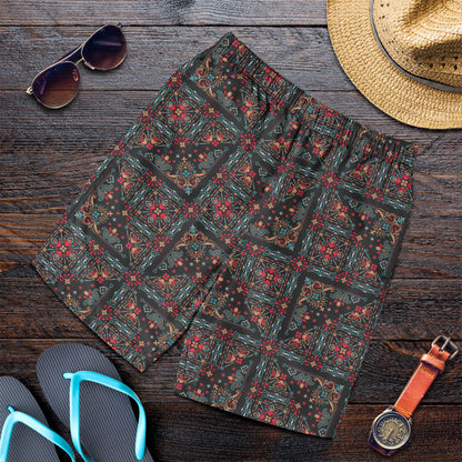 Paisley Bandana Pattern Seamless Men Short