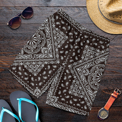 Paisley Bandana Pattern Seamless Men Short
