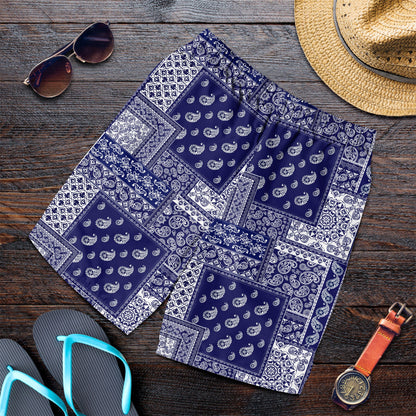 Paisley Bandana Pattern Seamless Men Short