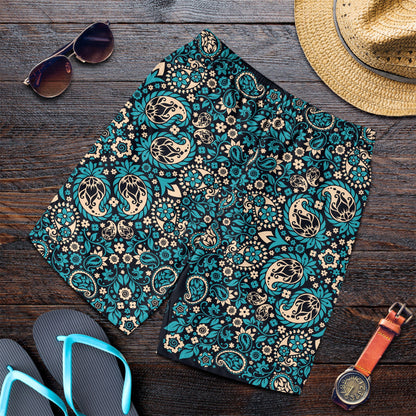 Paisley Bandana Pattern Seamless Men Short