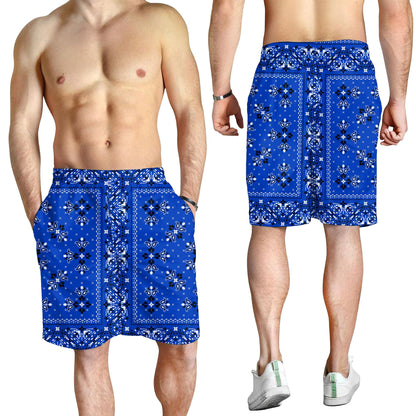Paisley Bandana Pattern Seamless Men Short