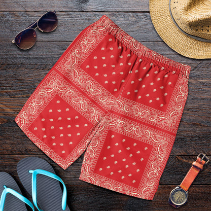 Paisley Bandana Pattern Seamless Men Short