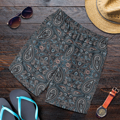 Paisley Bandana Pattern Seamless Men Short
