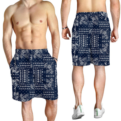 Paisley Bandana Pattern Seamless Men Short
