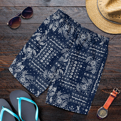 Paisley Bandana Pattern Seamless Men Short