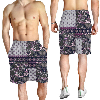Paisley Bandana Pattern Seamless Men Short