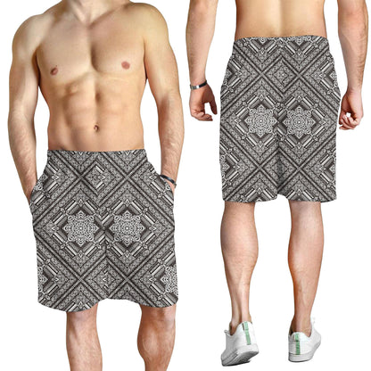 Paisley Bandana Pattern Seamless Men Short
