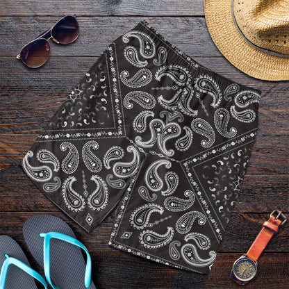 Paisley Bandana Pattern Seamless Men Short