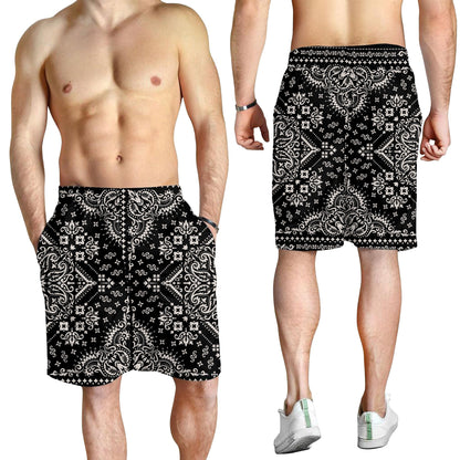 Paisley Bandana Pattern Seamless Men Short