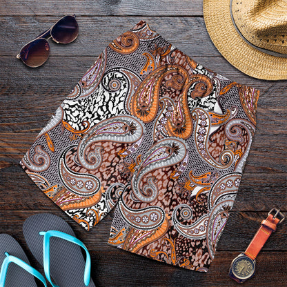 Paisley Bandana Pattern Seamless Men Short