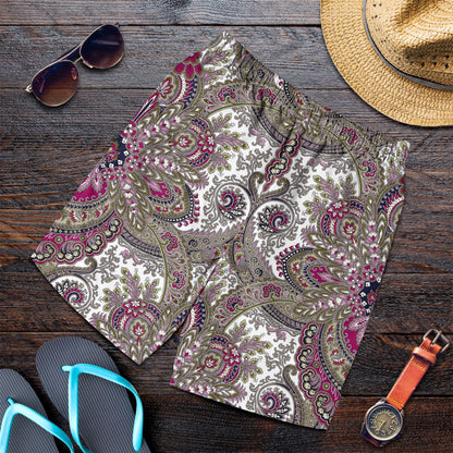 Paisley Bandana Pattern Seamless Men Short