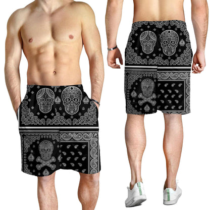 Paisley Bandana Pattern Seamless Men Short