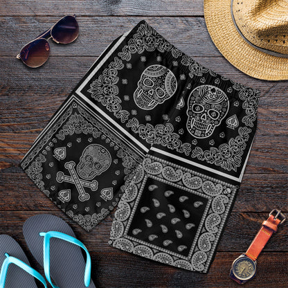 Paisley Bandana Pattern Seamless Men Short