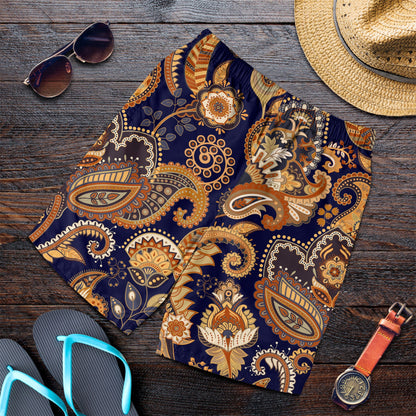 Paisley Bandana Pattern Seamless Men Short