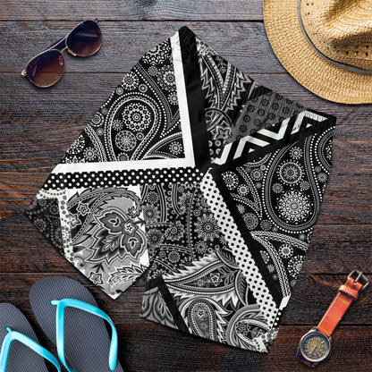 Paisley Bandana Pattern Seamless Men Short